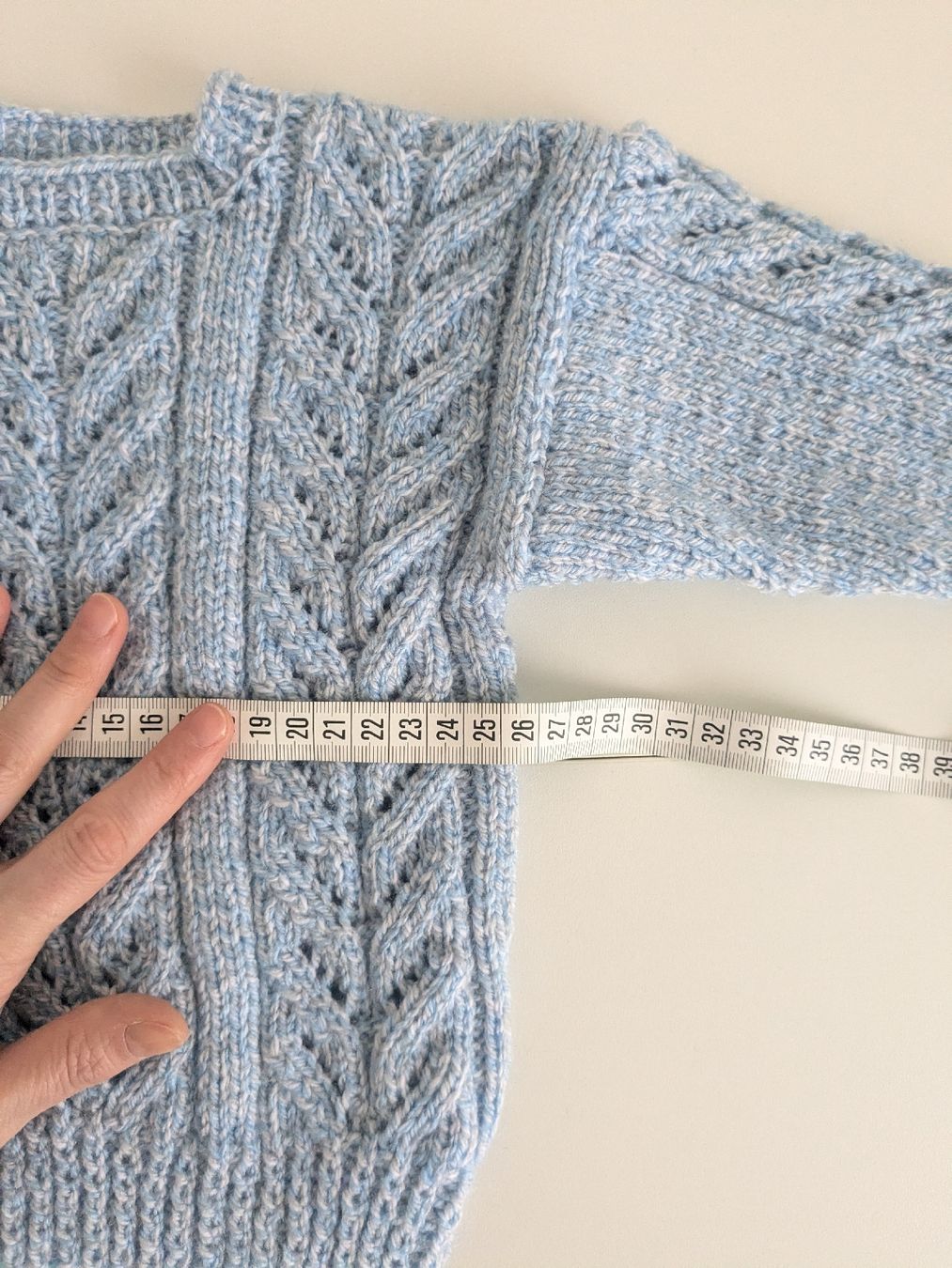Maglioni & Felpe: Winter Baby Strickpullover, hellblau, Grösse 68-74 Baby – Usato da Rorschach venduto da olg_5qq2 3