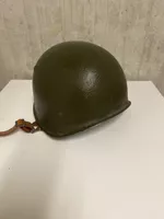 Schweizer Armee Stahlhelm Modell 1918 oliv gebrauchter Zusta