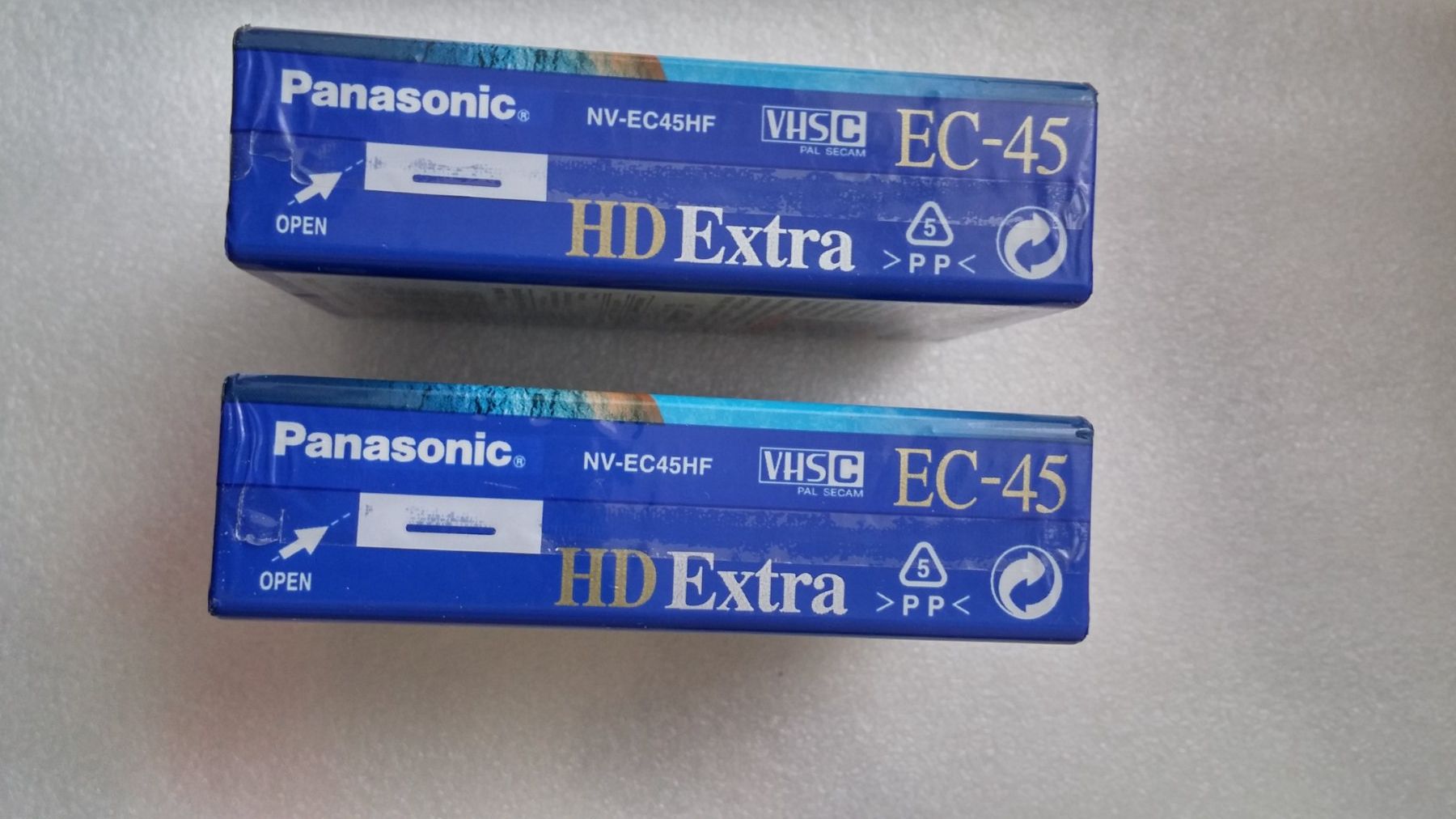 Kompaktkassetten: 2 Stk. Panasonic HD Extra EC-45 Kassette – Neu und originalverpackt aus Zürich von sendbad 2