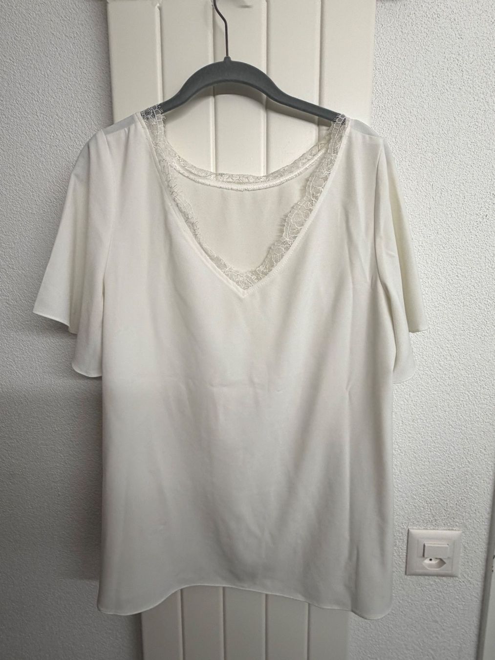 Camicette: Wendbare Umstandsbluse mit Spitze Grösse 36 – Usato da Frauenfeld venduto da Ca_moenli 2