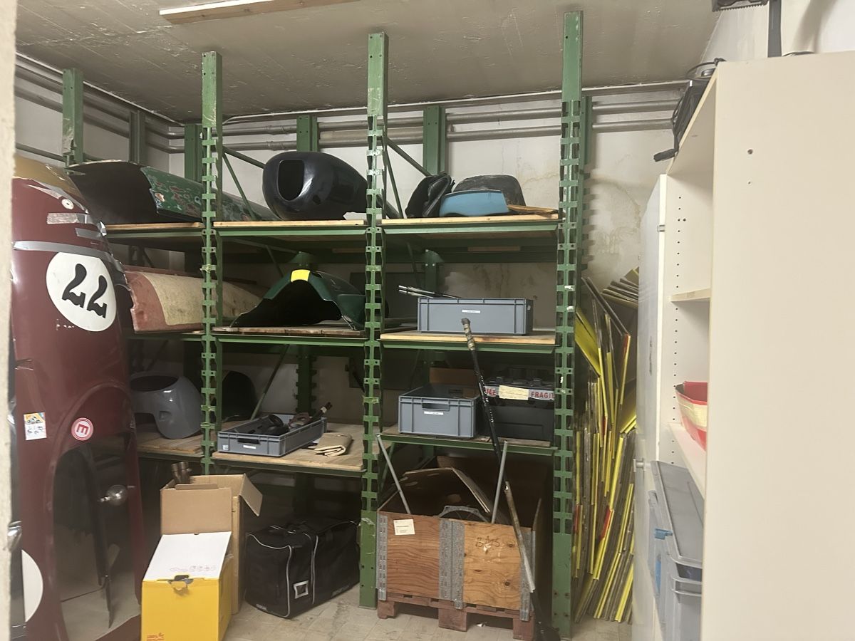 Étagères:  Schwerlast-Paletten Regal – D'occasion à Cham par humuckge