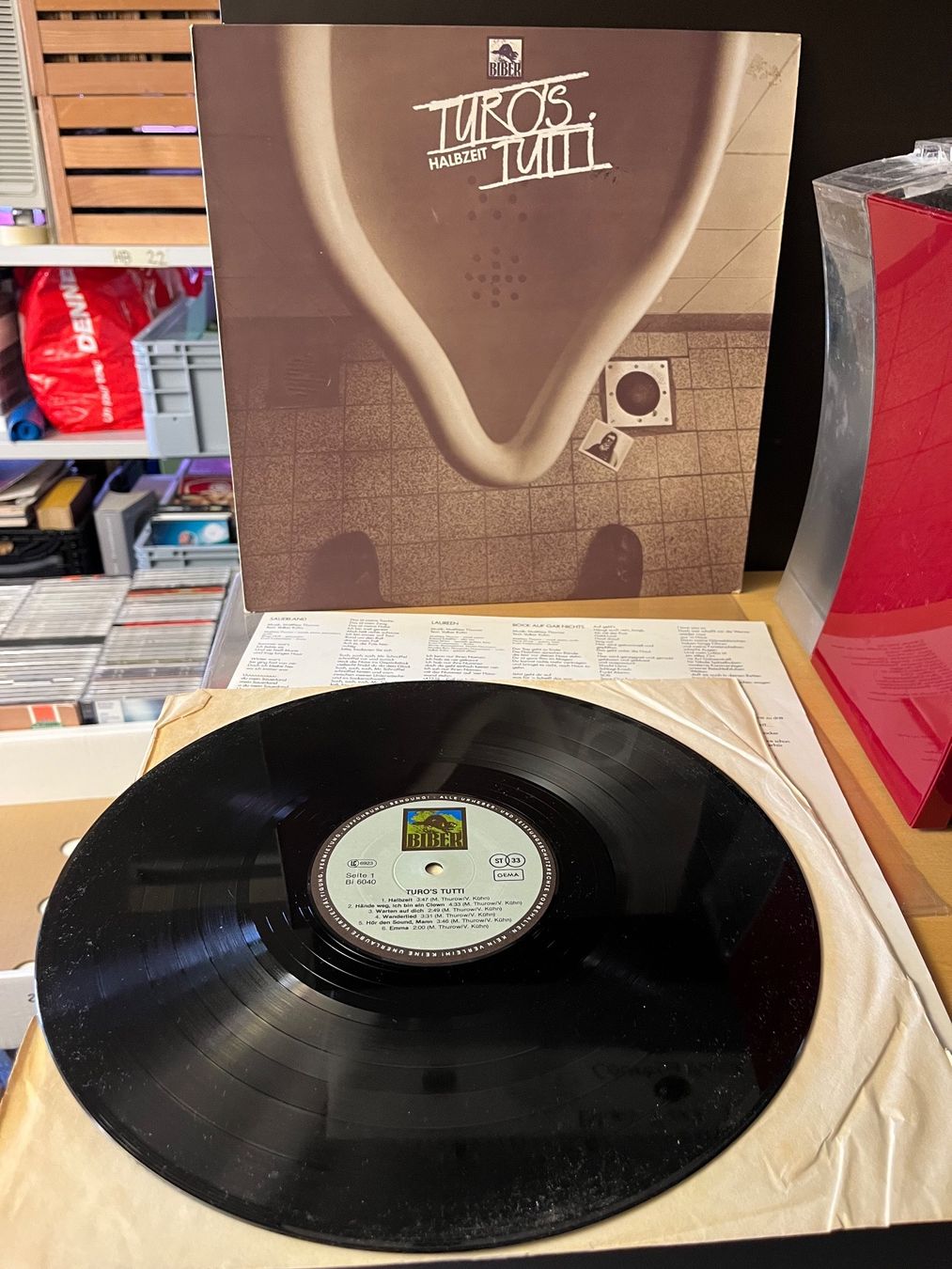 Dischi in vinile: Turo's Tutti - Halbzeit - XHJ12 – Usato da Küsnacht ZH venduto da Internetradio 3