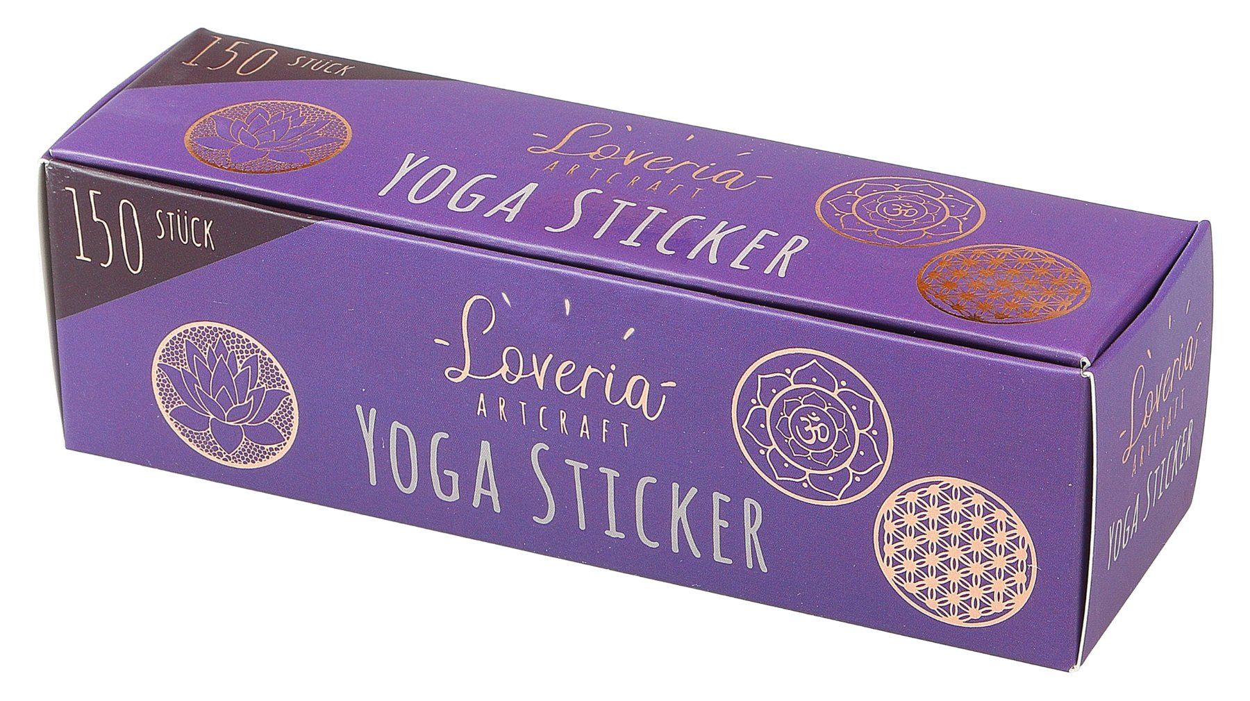 Aufkleber: Yoga-Sticker - Set – Neu und originalverpackt aus Mauren von Yeelen 1