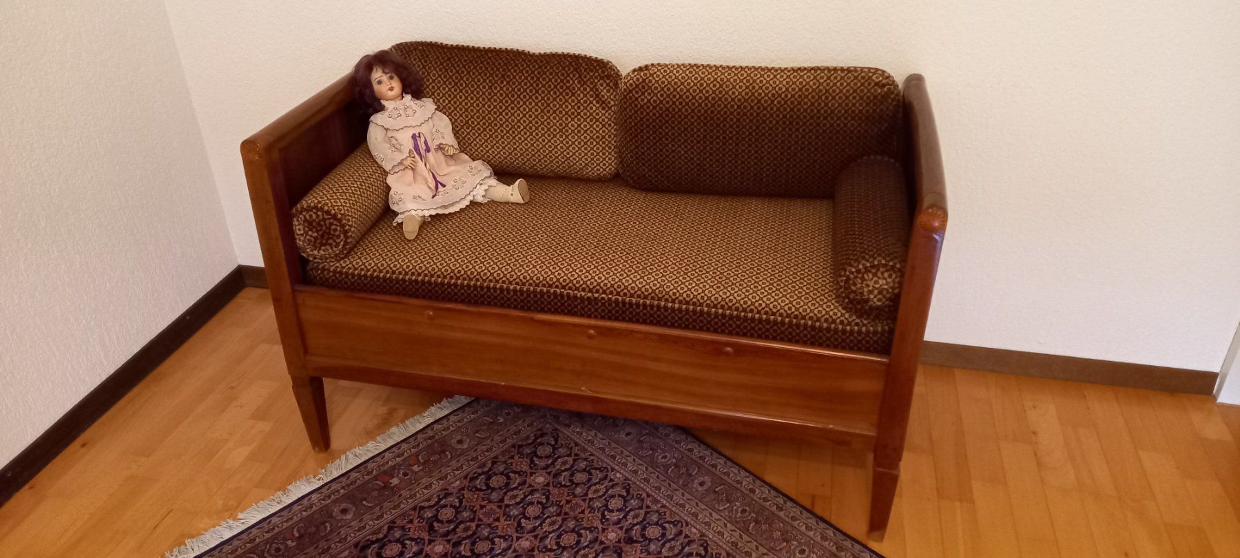 Betten: Biedermeier Kinderbett um 1890 – Gebraucht aus Schafhausen i. E. von Lumpentier 5