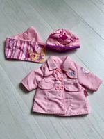 Baby born Set Mantel Schal Mütze 43cm