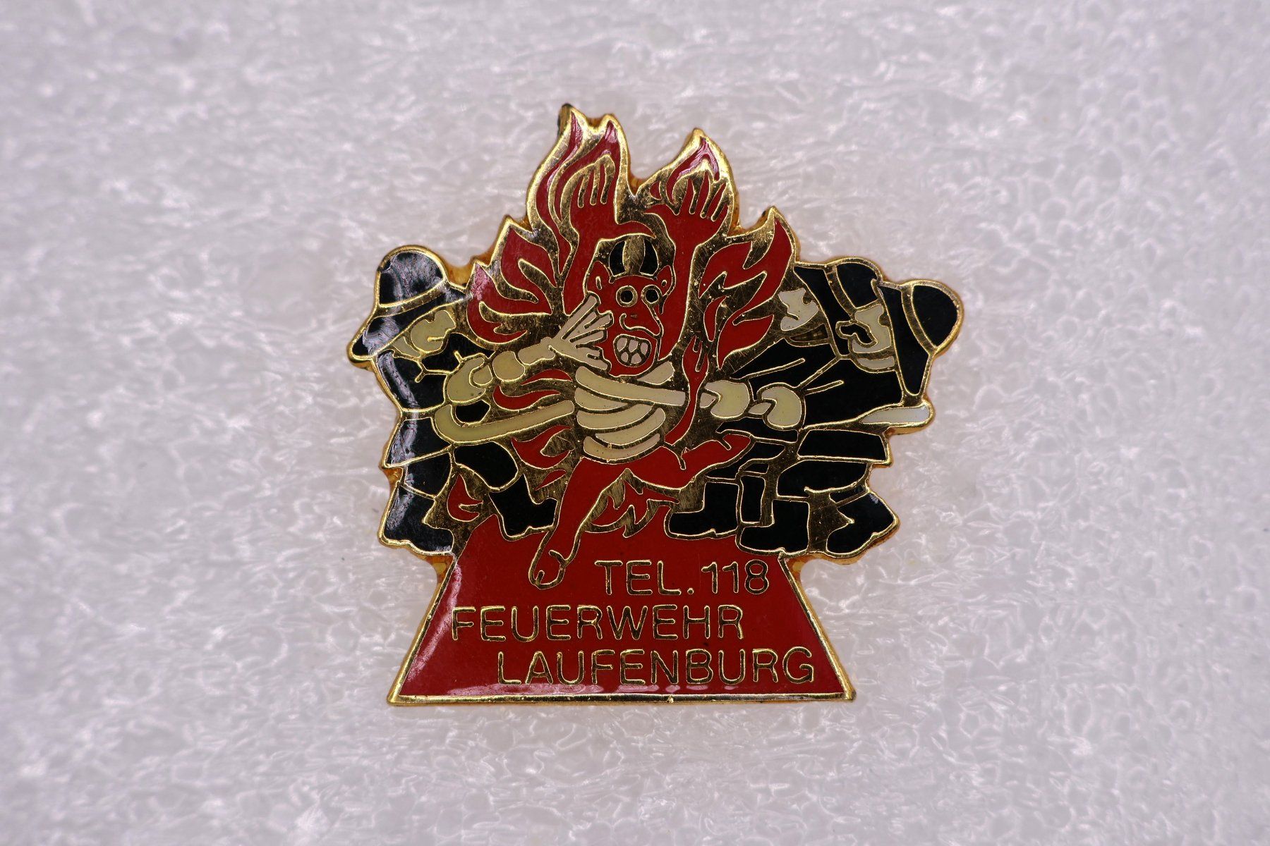 Placchette & Badge: Feuerwehr  LAUFENBURG – Usato da Winterthur venduto da Sammleroase