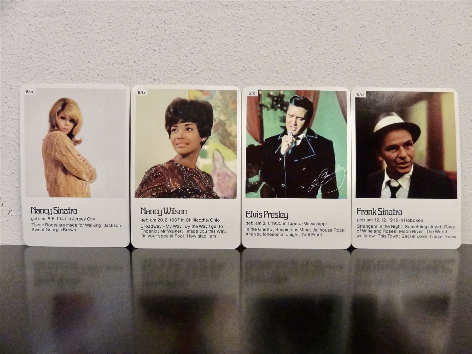 Ravensburger Giochi: schönes altes Quartett HITPARADE 60er – Usato da Kerzers venduto da wisaundso 8