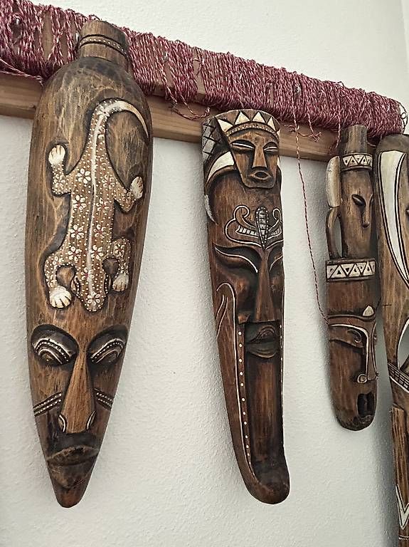 Skulpturen & Statuen: Afrikanische wand Skulpturen  – Gebraucht aus Oberweningen von gta_kl5b 2