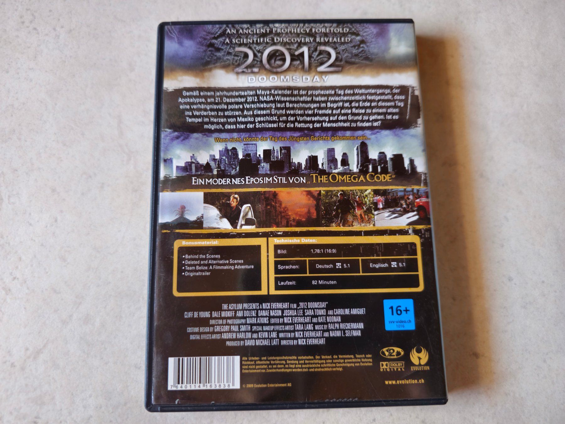 Alle DVDs: 2012 Doomsday – Gebraucht aus Schneisingen von backstore24 1