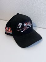 Schwarze Cap mit Tiger-Stickerei – Stylisch durch den Tag!