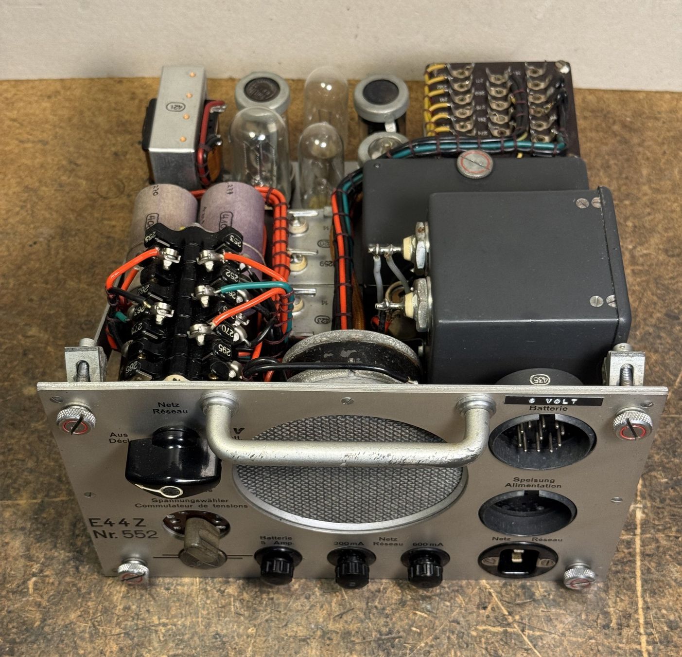 Radiocomunicazione: Autophon E-44 (E-602) Allwellenempfänger – Usato da Ins venduto da funkflieger 7