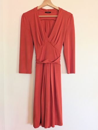 Kleid | Morgan | orange-rot | Grösse 36