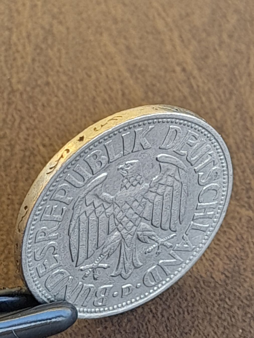 Alle Münzen: 1 Deutsche Mark 1950 d – Gebraucht aus Basel von Basel_20 6