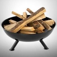 🔥Feuerschale 66cm emailliert – Feuerstelle + Schürhaken!🔥