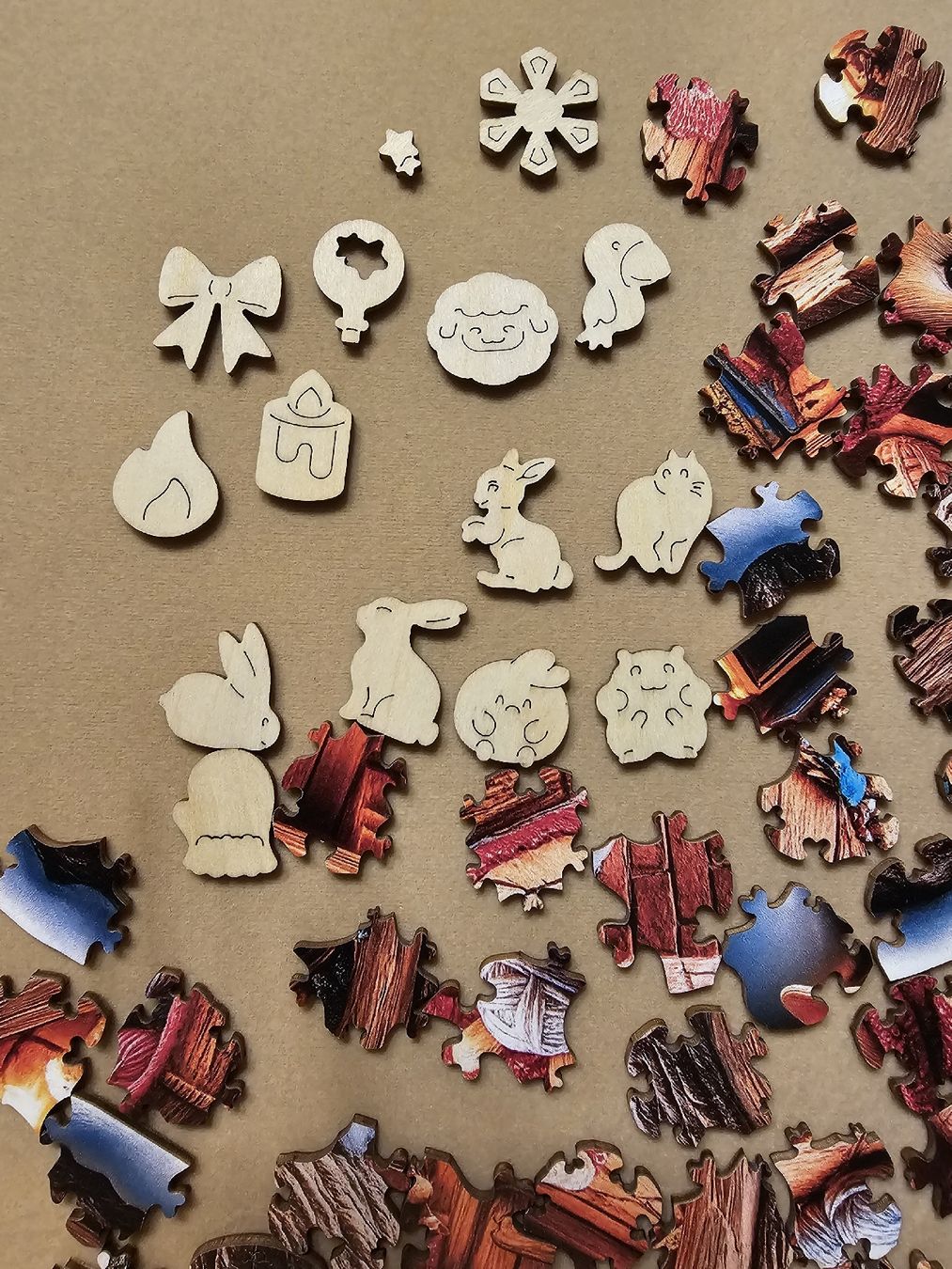 Puzzle: Süsses Holzpuzzle "Hase" Grösse A3 – Nuovo (secondo la descrizione) da Bütschwil venduto da Taranabo 1