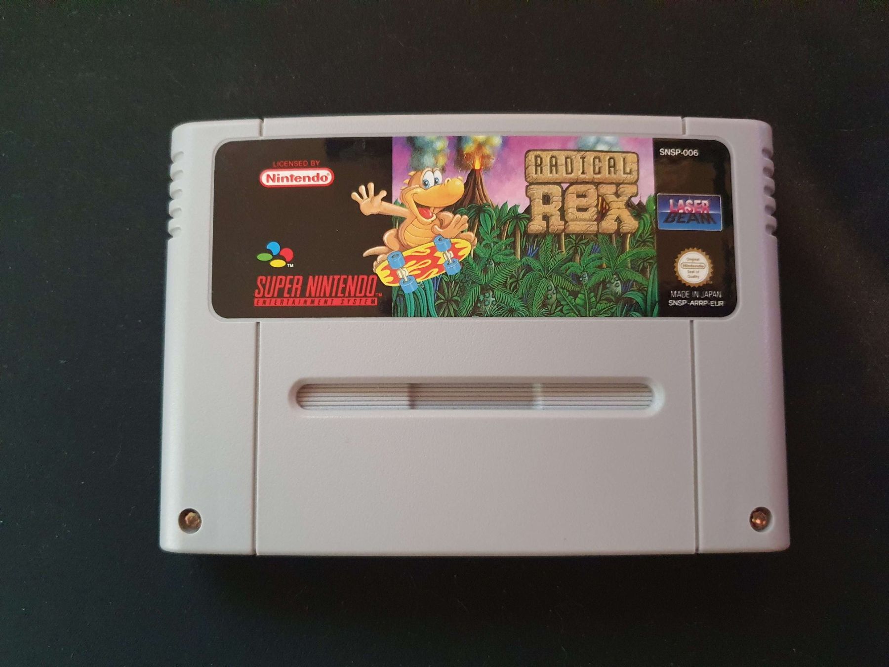 Nintendo Giochi: Radical Rex für Super Nintendo SNES – Usato da Domat/Ems venduto da Everade