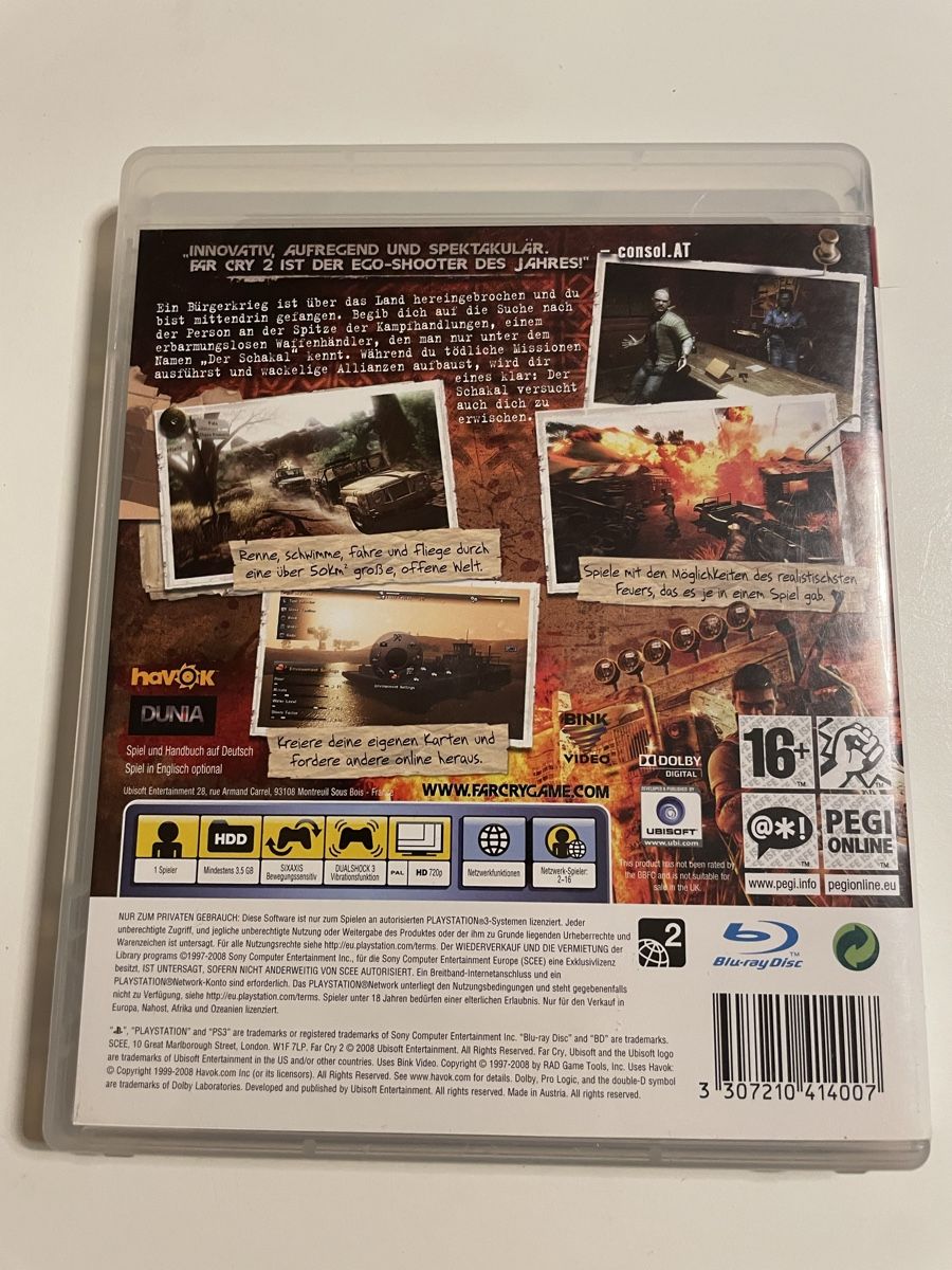 Sony Jeux: Farcry 2 / PS3 – D'occasion à Zürich par Bomboo 1