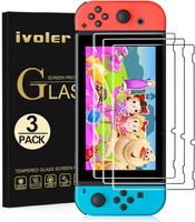 3 Stücke Panzerglas Nintendo Switch Schutzfolie Folie Anti