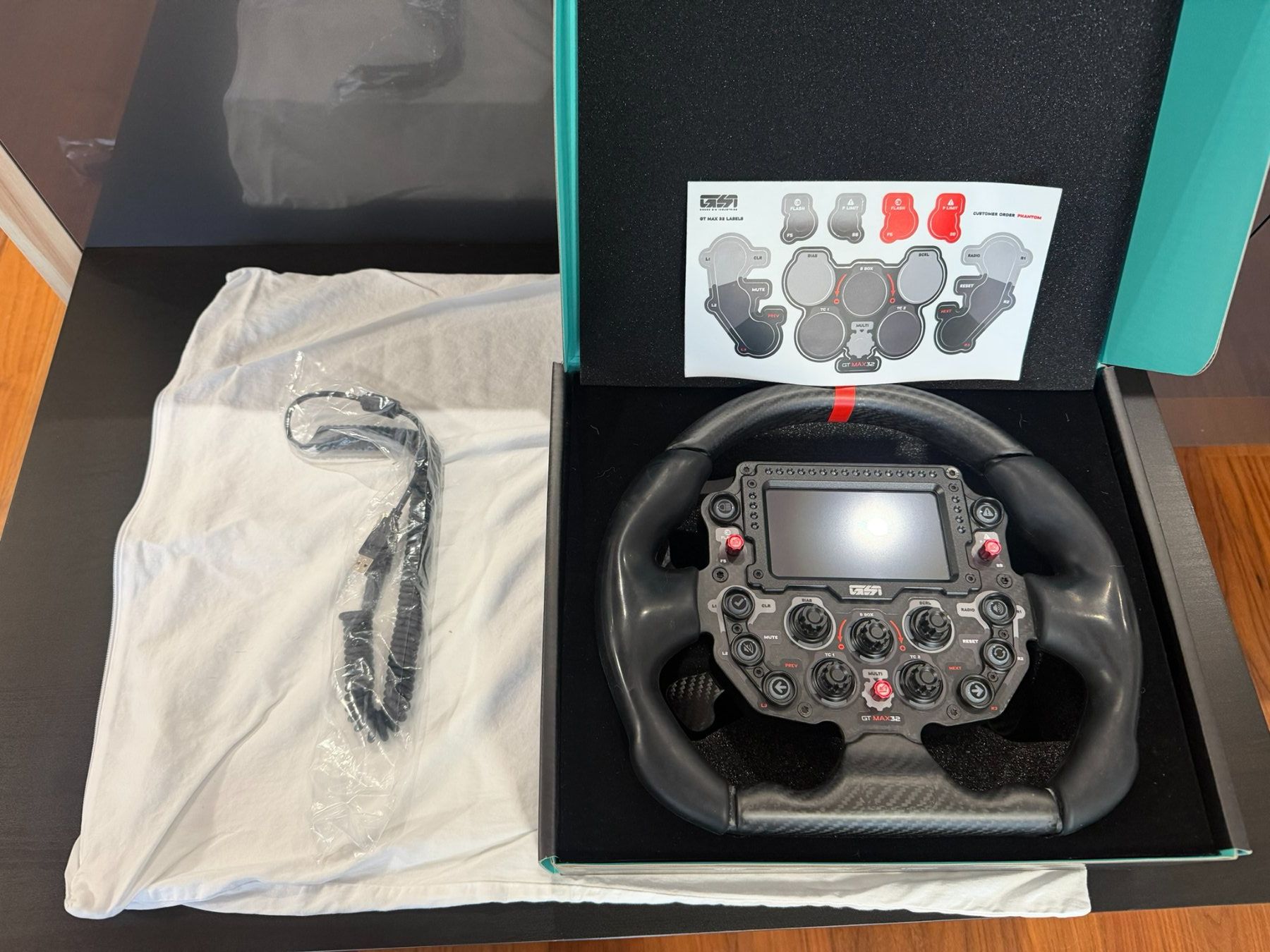 Controller: Gomez Sim Industries GT-MAX32 Lenkrad gem. Bilder – Usato da Wald ZH venduto da VSHarper2004 4