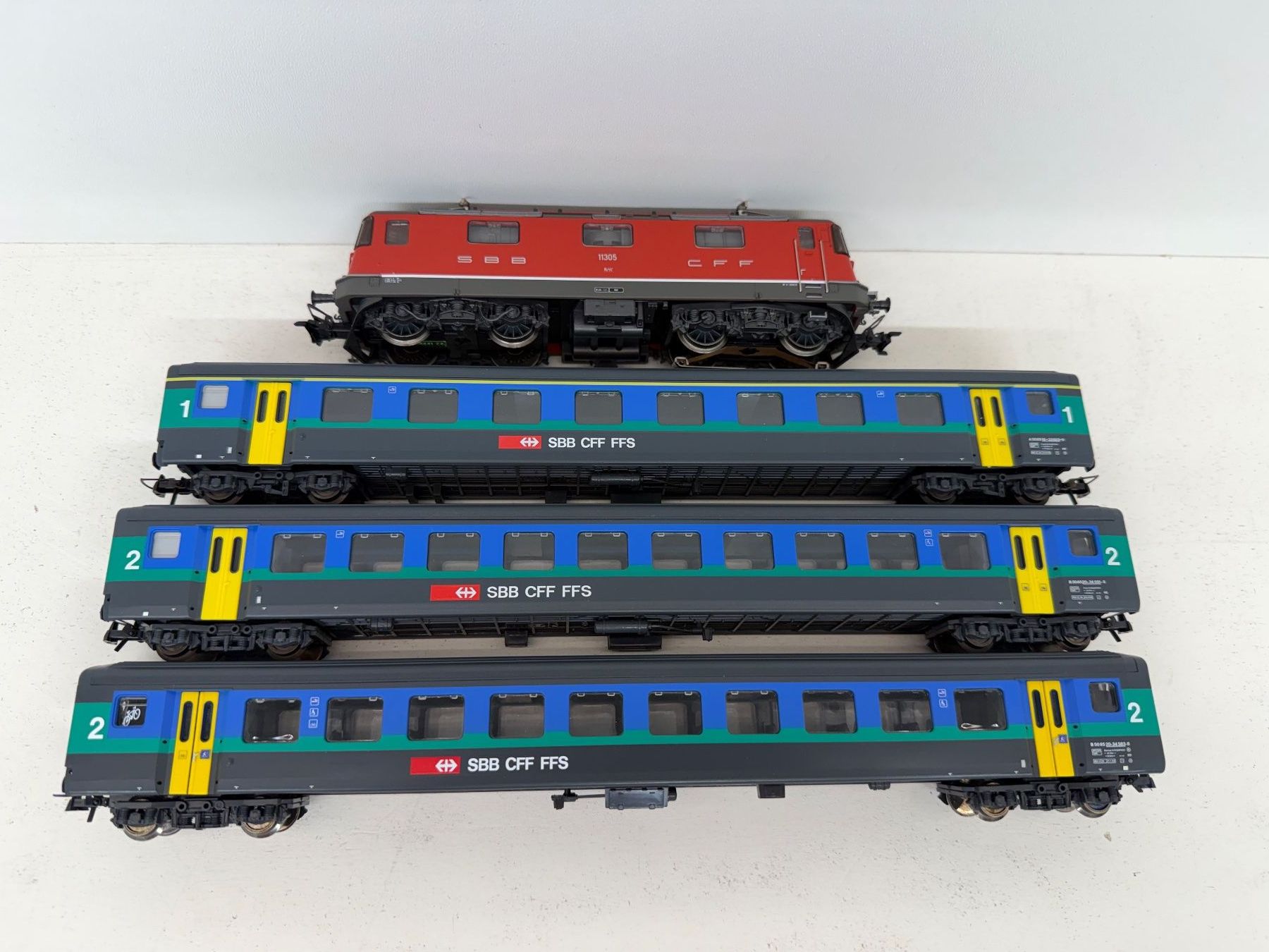 Modelleisenbahnen: Märklin/Roco SBB Interregio-Zug / Digital MFX – Gebraucht aus Büsserach von ModellbahnDepot 1