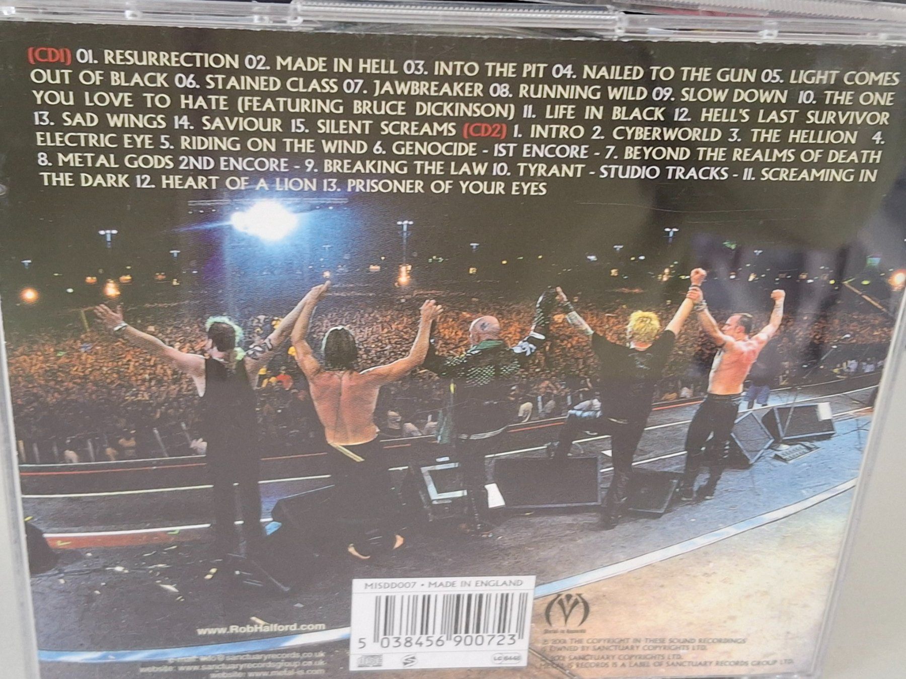 CDs: 2CD Halford - Live Insurrection – D'occasion à Aarberg par Jackup1 1