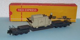 Trix Express H0 3497 Tiefladewagen Siemens, Metall, ab 1958