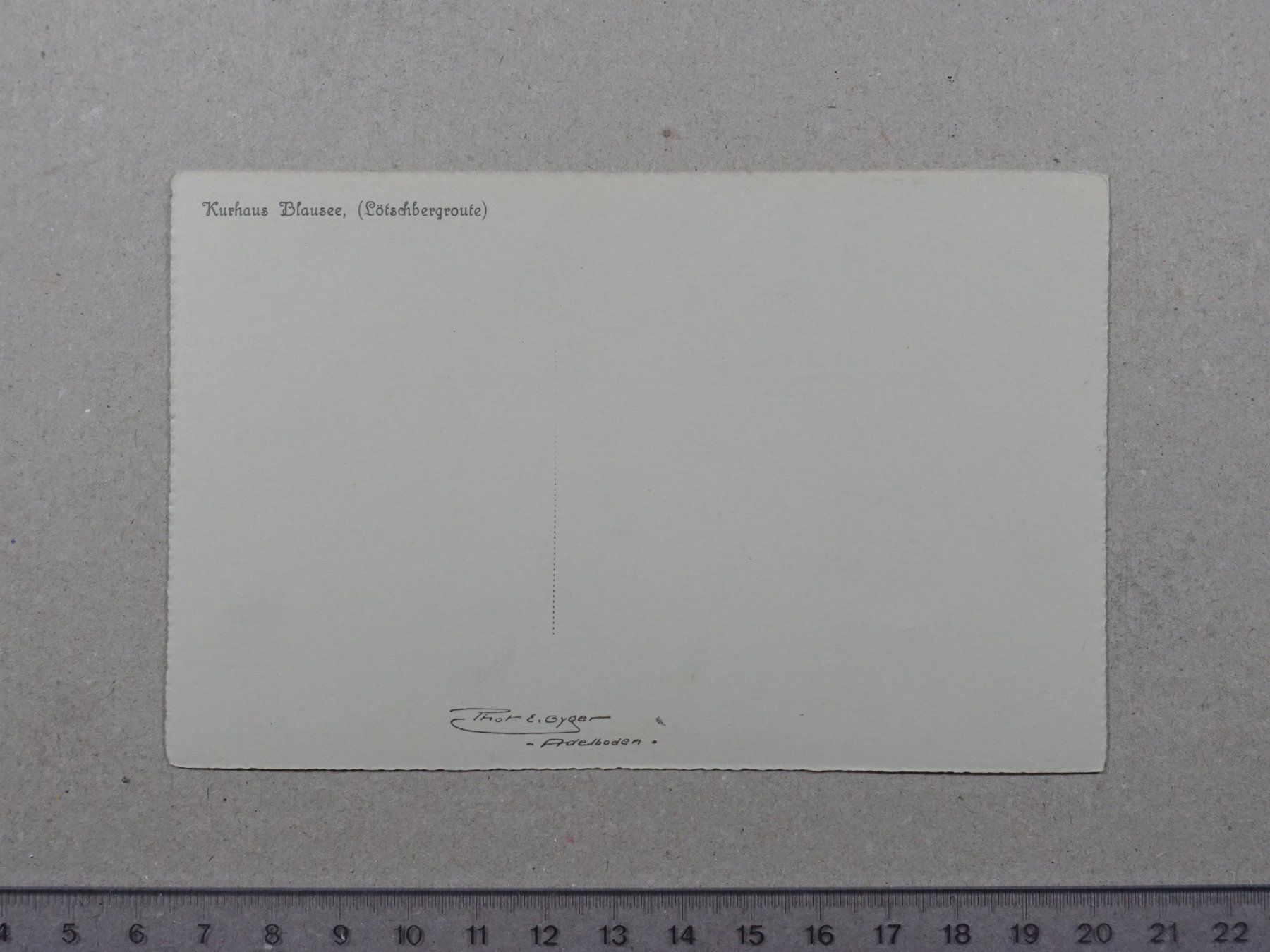 Cartes postales: Kurhaus Blausee, Lötschbergroute, belebt, Boot – D'occasion à Lenzburg par fh1 1