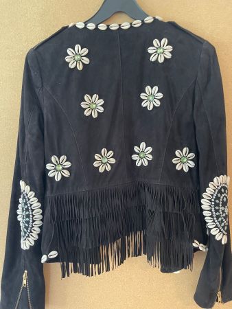 Marke Manoush Paris Wildleder XS / S mit Muscheln