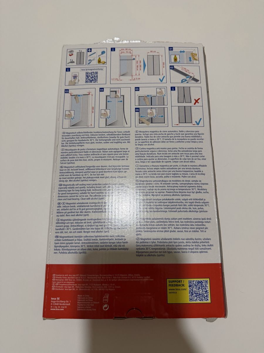 Altro per la casa: Tesa InsectStop Magnet Vorhang – Nuovo e nell'imballaggio originale da Muttenz venduto da rvo_g7rs 1
