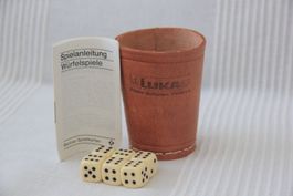 Würfelspiele Lucas Vintage aus 80 Jahre