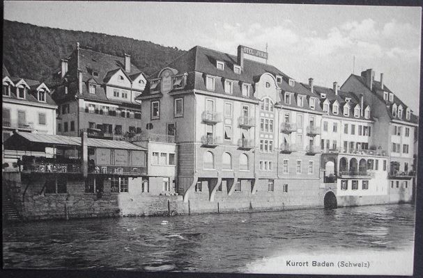 Cartes postales: BADEN Hotel Jura – D'occasion à Jona par philajona