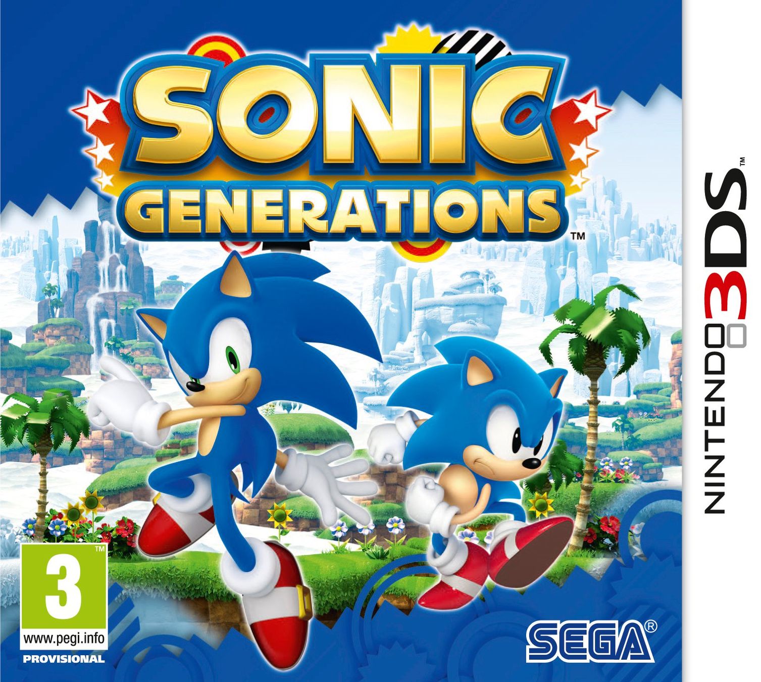 Nintendo Giochi: Sonic Generations zwei Sonics zwei Spiele in einem   3DS – Usato da Schüpfheim venduto da Games_Spielkonsolen 2
