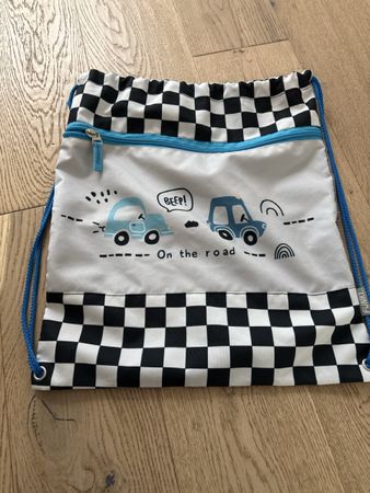 Funki Turnbeutel mit Auto-Motiv
