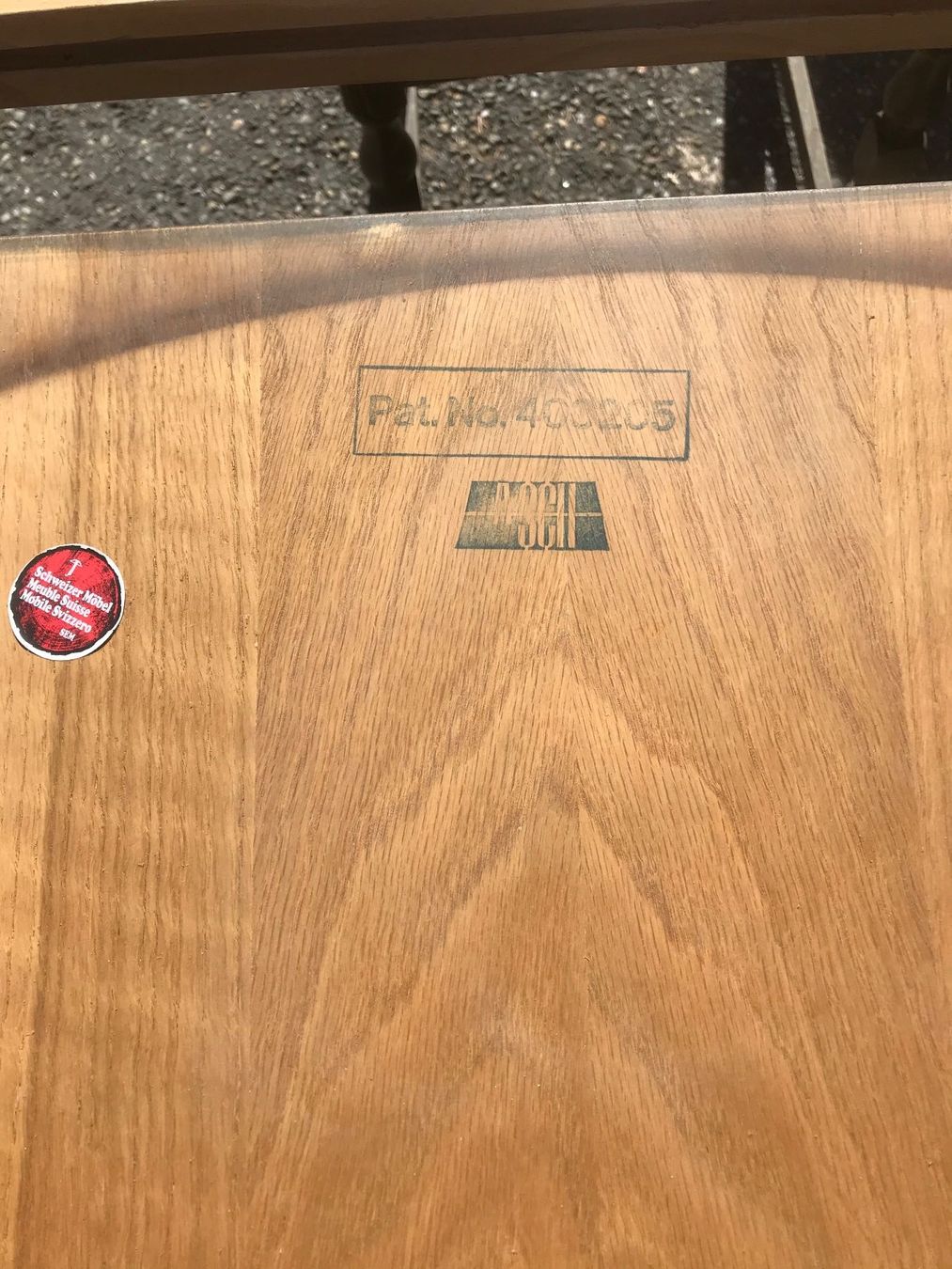 Tavoli: Table ronde en bois massif avec rallonge – Usato da Tavannes venduto da dada017 1