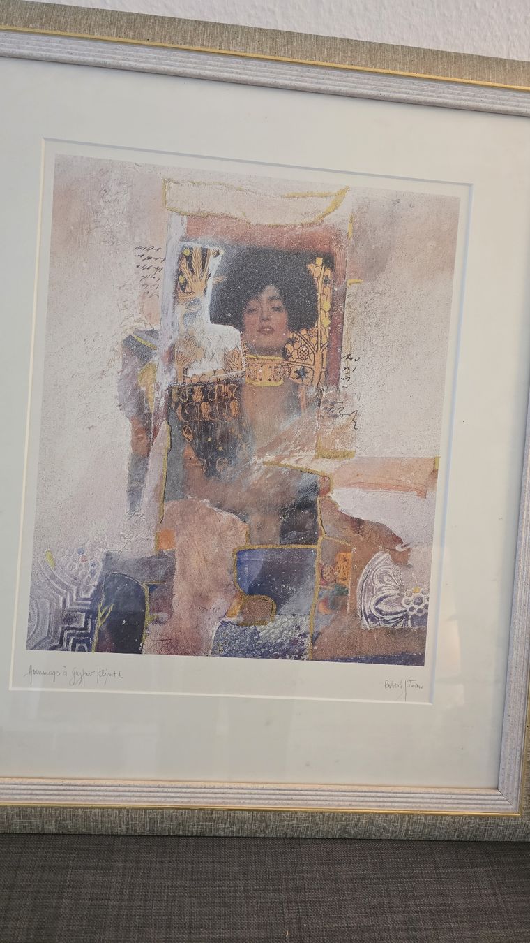 Grafica & Litografie: Original Robert Eikam  Kunstdruck "Klimt", gerahmt. – Nuovo e nell'imballaggio originale da Binningen venduto da Hofka64 3