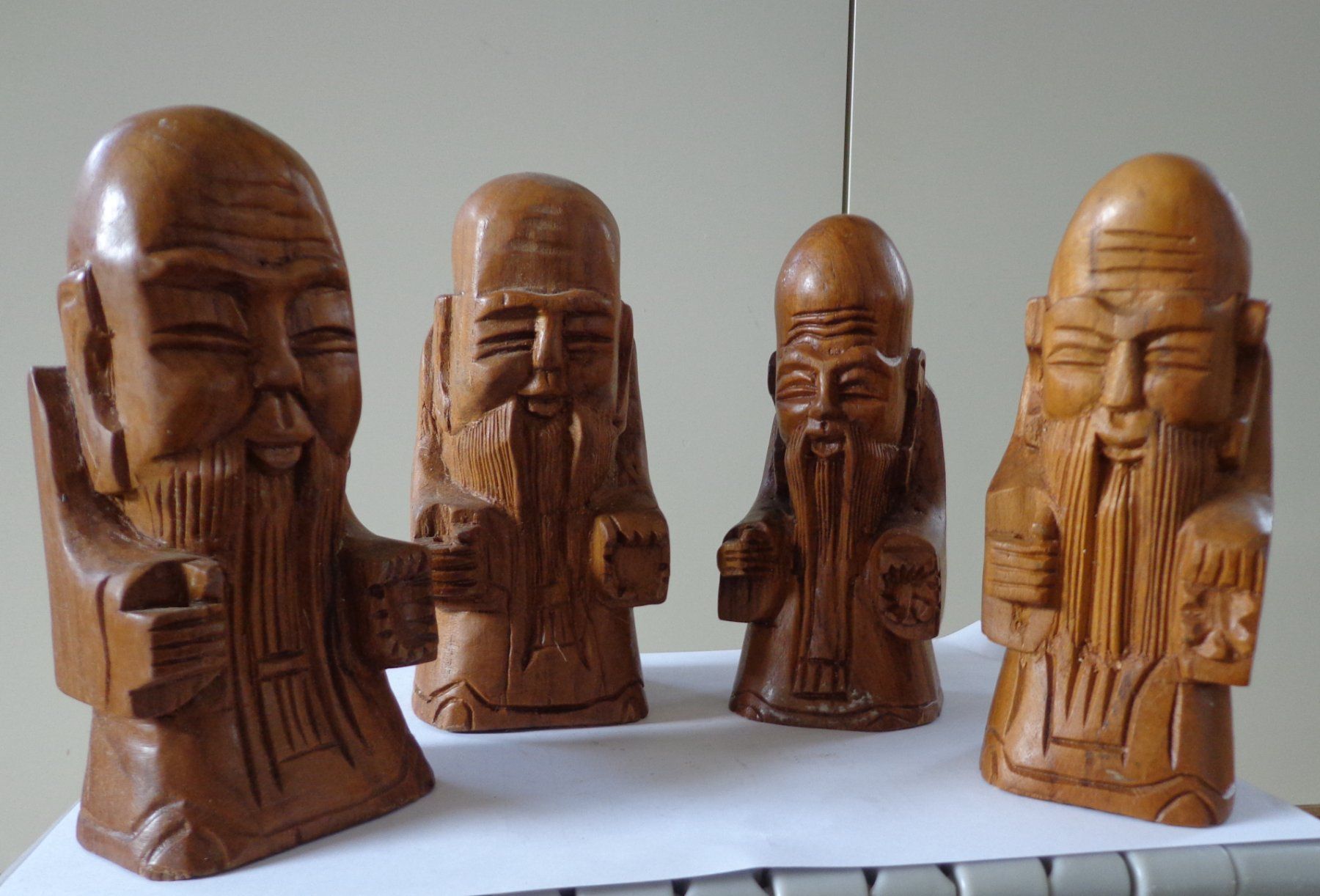 Statuette: Holz Füguren – Usato da Schönenwerd venduto da beibei01