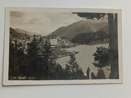 Photo Karte / St Moritz Dorf - Gelaufen 1931