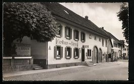 Mägenwil, Strassenpartie am Gasthaus zu