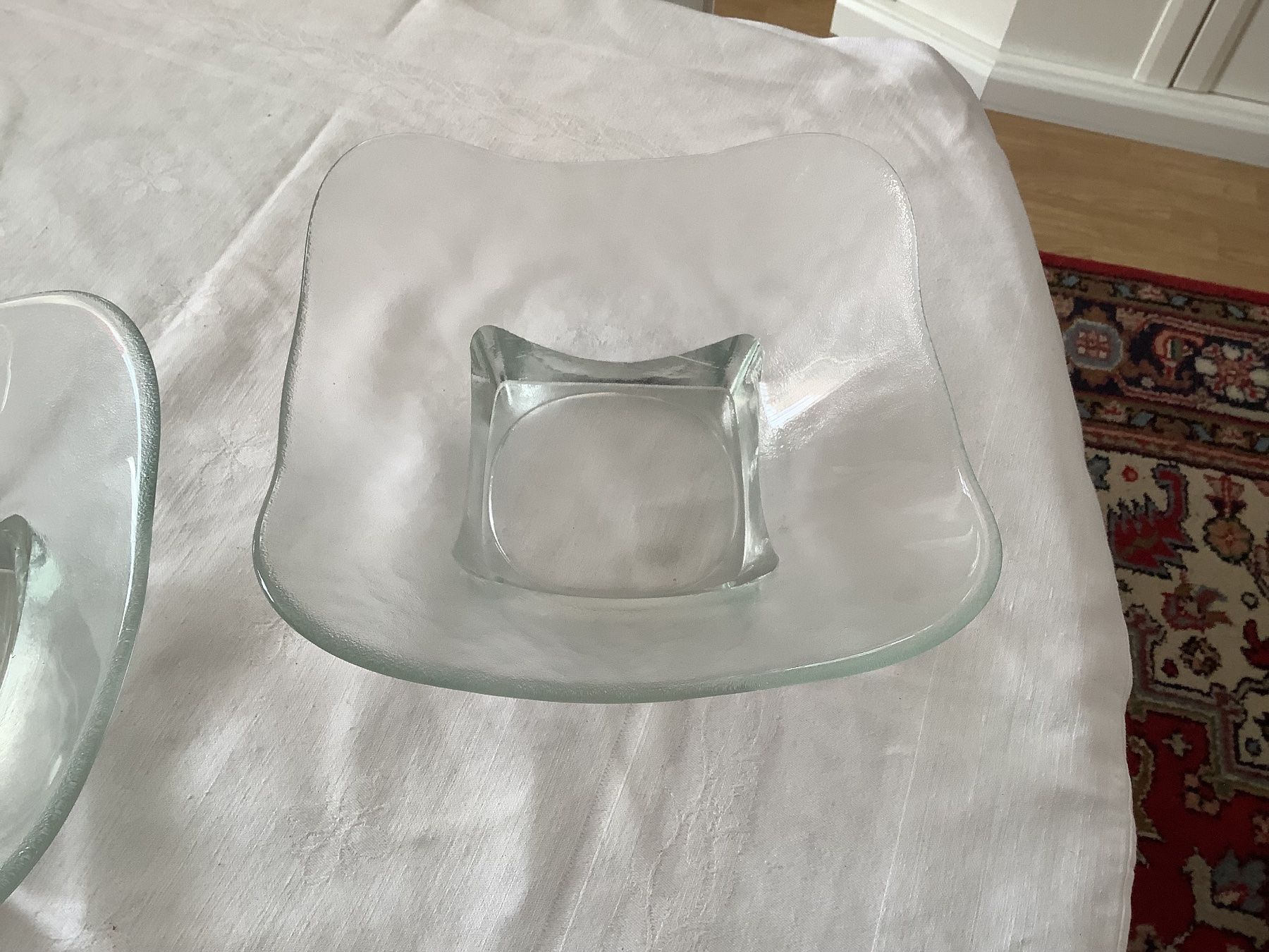 Glasi Hergiswil Ciotole: 2 Hergiswiler Glas Schüssel – Usato da Wädenswil venduto da Jsi.Z01 2