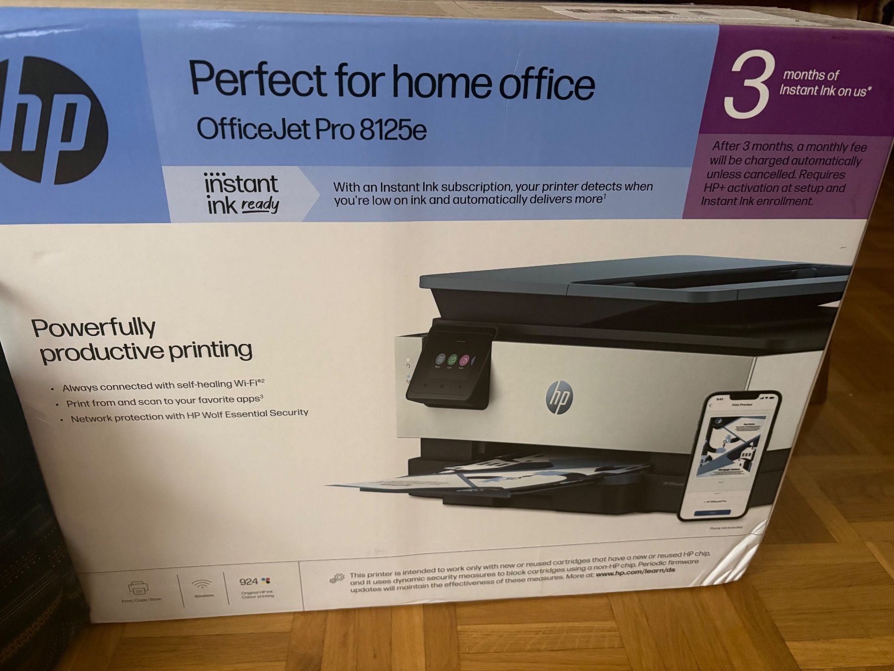 Hewlett Packard Drucker: HP OfficeJet Pro 8125e Drucker mit Garantie – Neu und originalverpackt aus Genève von sunandwind 1