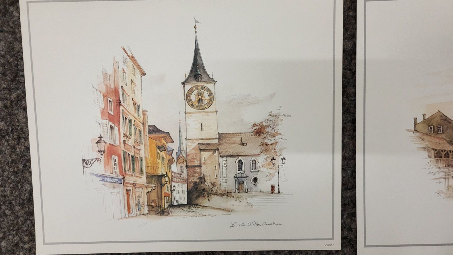 Foto & Immagini: 10 Stk. Schweizer Grafiken – Usato da Trin Mulin venduto da jerb