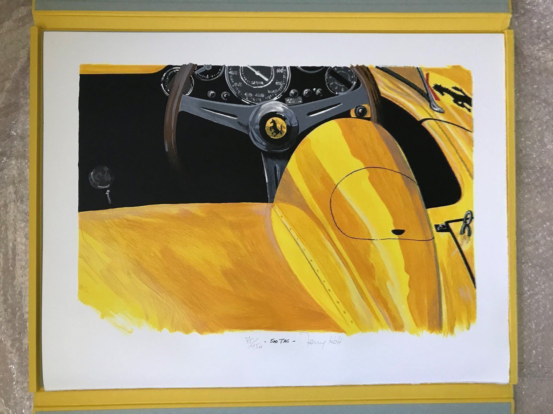 Manufactum Leinwände & Keilrahmen: Coffret de tableaux  FERRARI (neuf!!!) – Neu und originalverpackt aus Nyon von data-comm 4