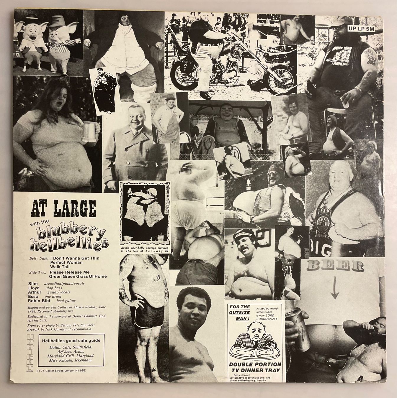 Dischi in vinile: Blubbery Hellbellies ‎– At Large – Usato da Aadorf venduto da Assyrian-Bazar 1