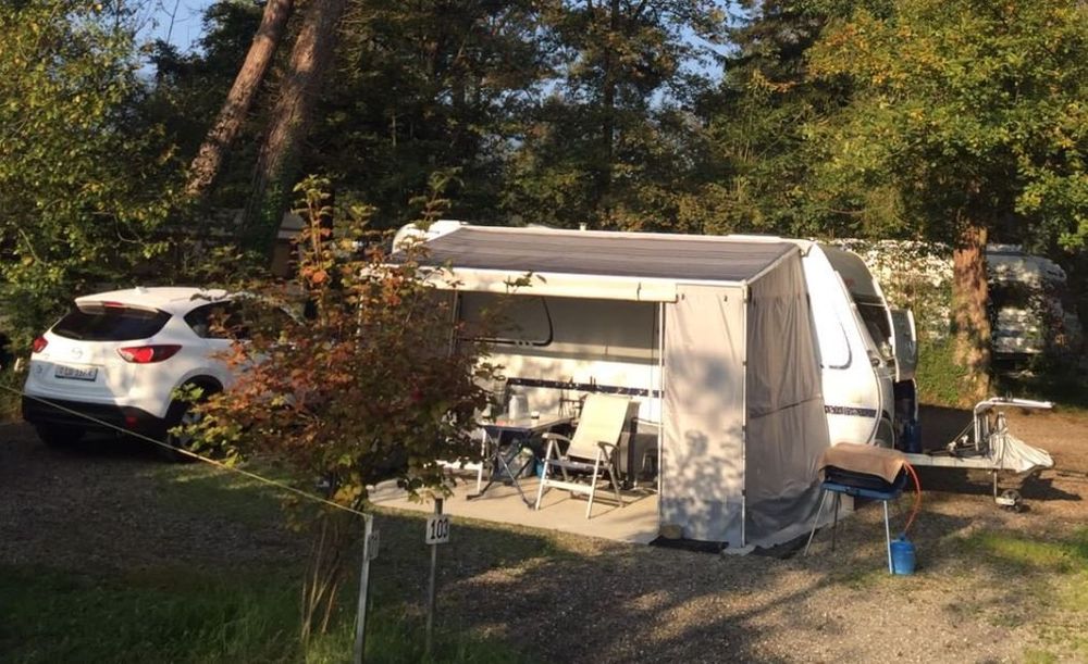 Sackmarkise Caravanstore mit Markisenvorzelt (Gebraucht) in Kriens fr CHF  490  nur Abholung auf Ricardo kaufen