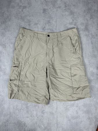 Short Bermuda Cargo Randonnée Columbia Silver Ridge Beige XL