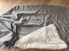 Baumwoll - Wolldecke —> Doppelgewebe