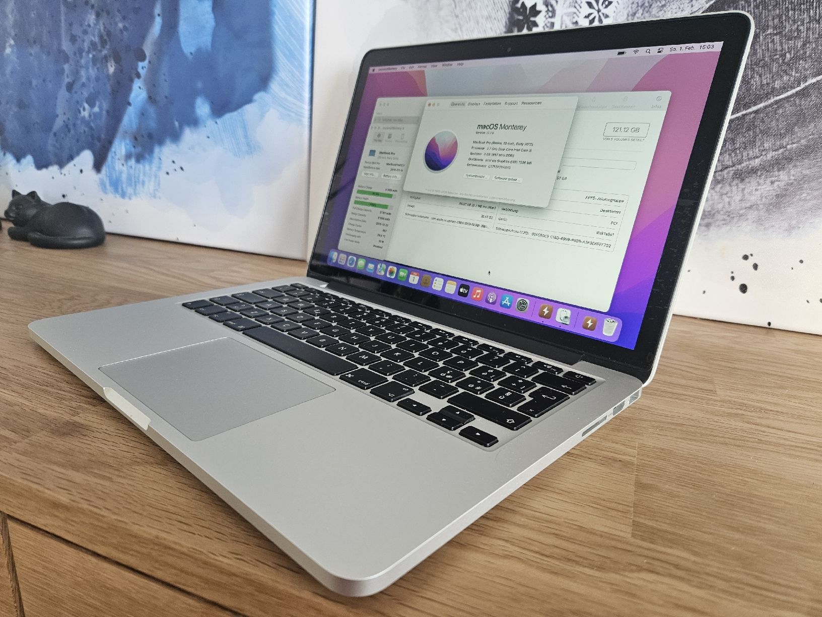 Apple Notebook: Apple MacBook Pro 13 2015 Akku 87.8% – Usato da Biberist venduto da Volo28 3