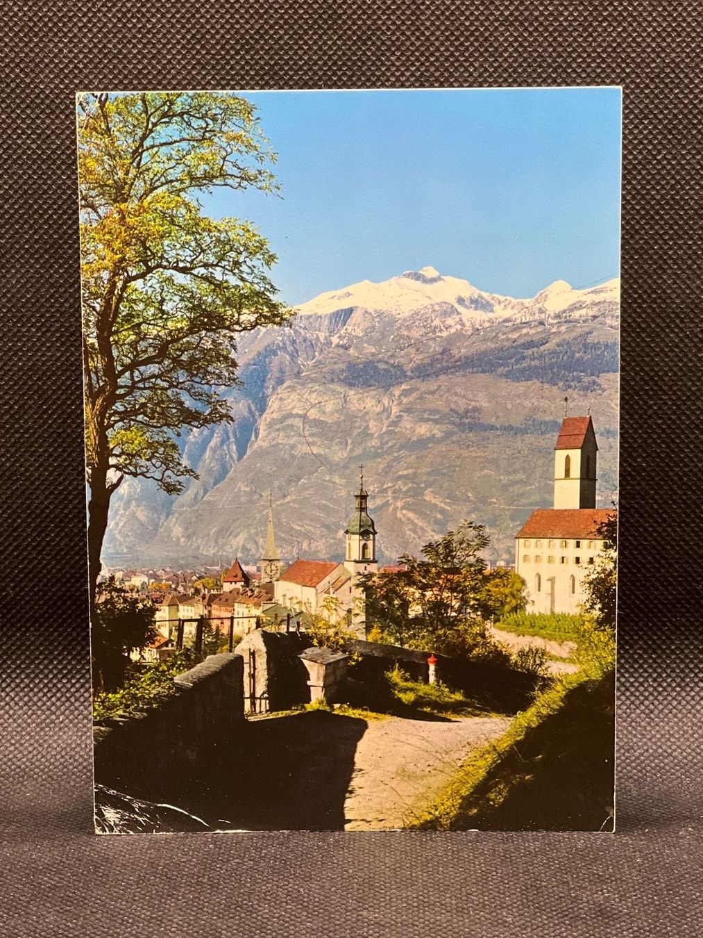 Cartoline postali: Chur, Hof mit Calanda – Usato da Widnau venduto da Brusi9
