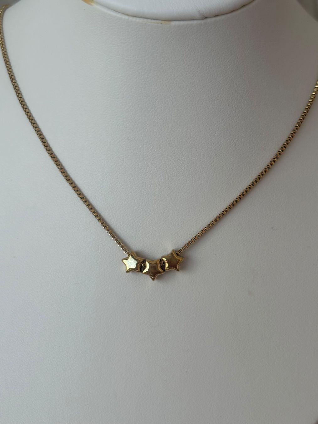 Catenine: Luxus Elegante Edelsthal Kette Farbe : Gold – Nuovo (secondo la descrizione) da Biel-Bienne venduto da Roserosse13 2