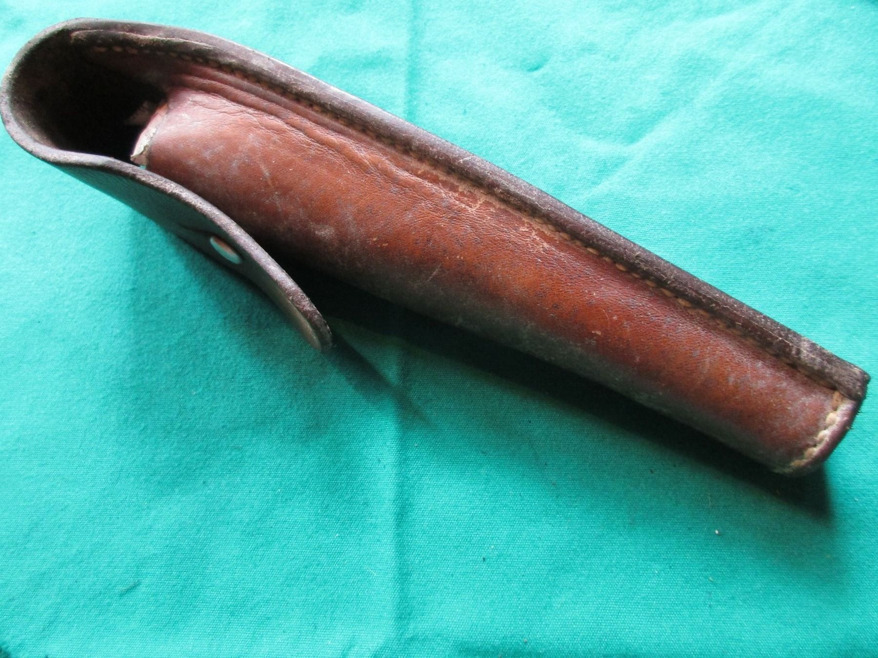 Schweizer Armee Armi bianche: Futteral zu Schiessbecher K31, 1955 – Usato da Bowil venduto da vifi01 1